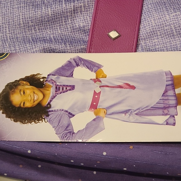 Disney Other - DISNEY WISHES Asha Princess Dress Robe Purple costume 4-6x Age 3+ NWT *HP*